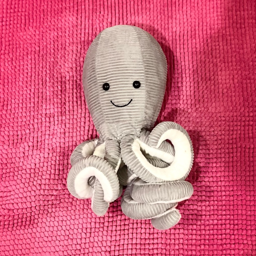 Little toasties weighted plush heat n’ hug octopus!